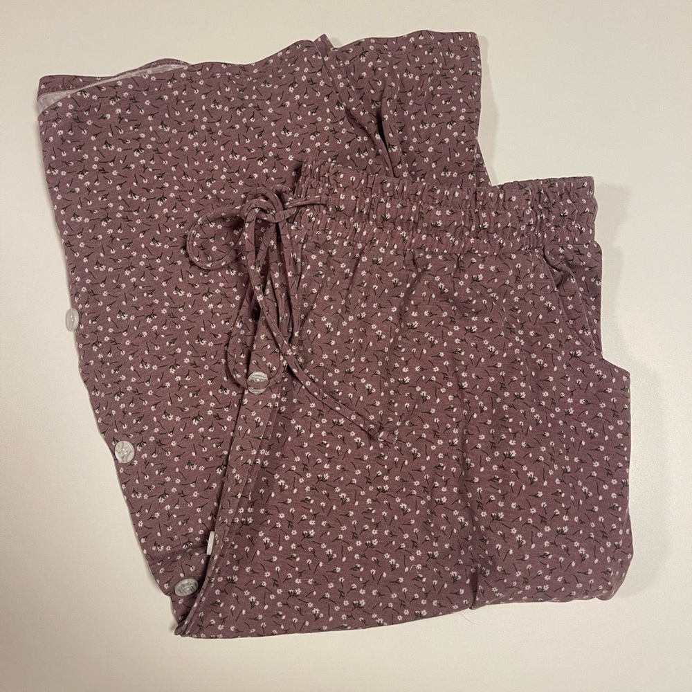 LuLaRoe Dusty Rose Floral Skirt